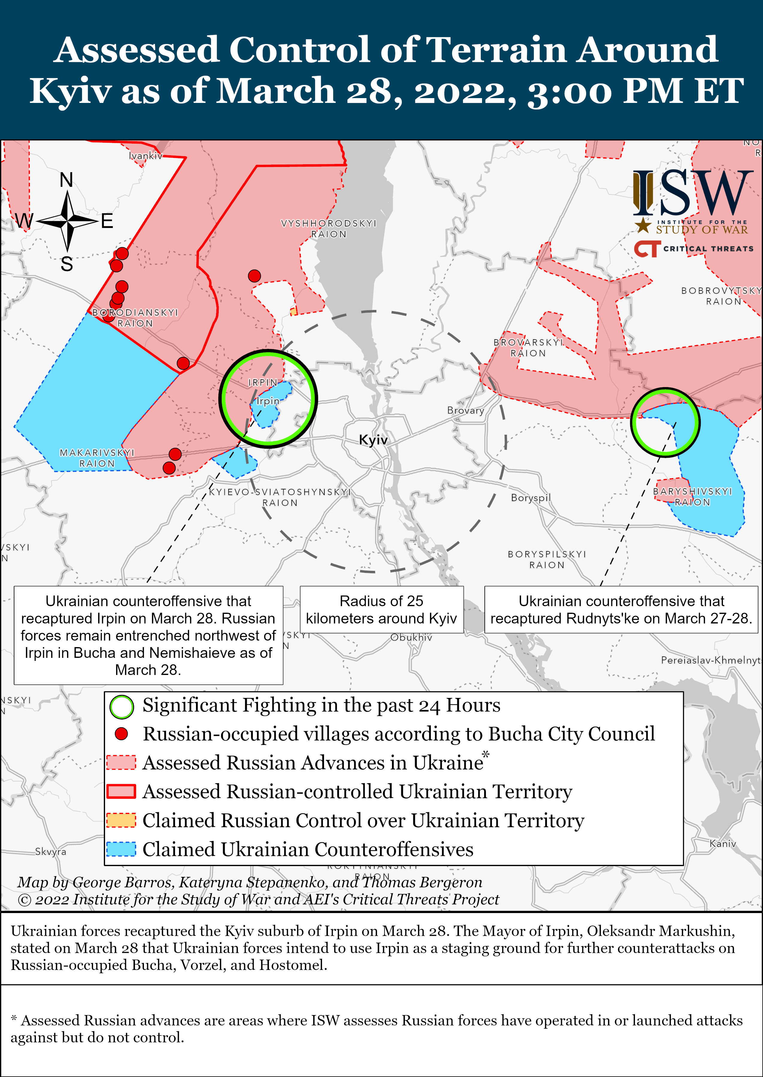 Russian Offensive Campaign Assessment, March 28 Institute for the
